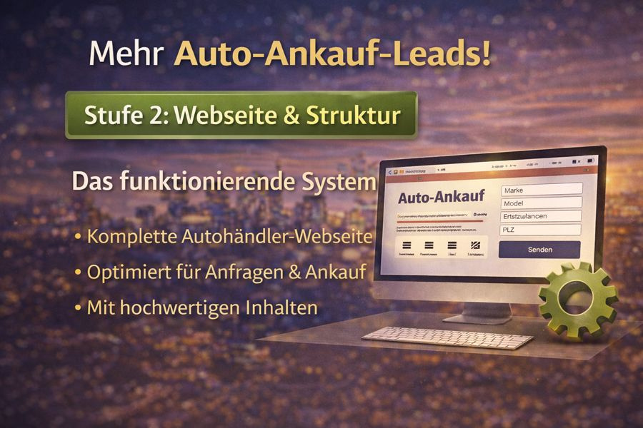 Hilfe für Autohändler